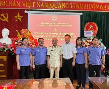 Lễ công bố và trao quyết định điều động, bổ nhiệm chức vụ lãnh đạo quản lý...