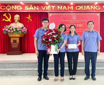 Cụm thi đua số 1 tổ chức cuộc thi “báo cáo án bằng sơ đồ tư duy” trong lĩnh...