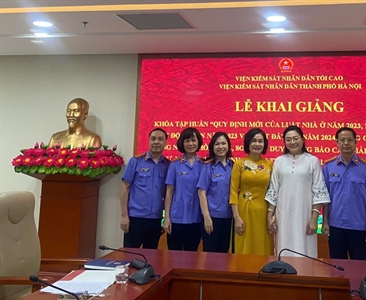 Tổ chức khóa tập huấn “Quy định mới của Luật Nhà ở năm 2023, Luật Kinh doanh...