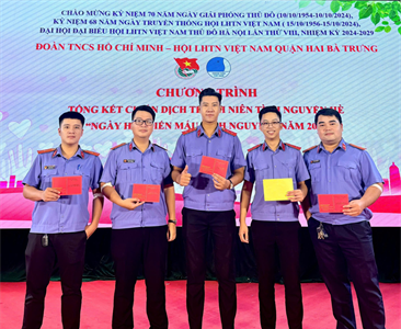 Viện KSND quận Hai Bà Trưng tham gia, hưởng ứng Ngày hội hiến máu tình nguyện