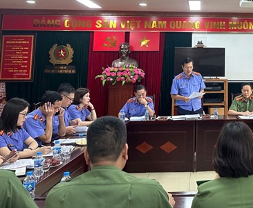 Phòng 1 - Viện KSND thành phố Hà Nội trực tiếp kiểm sát việc giải quyết tin...