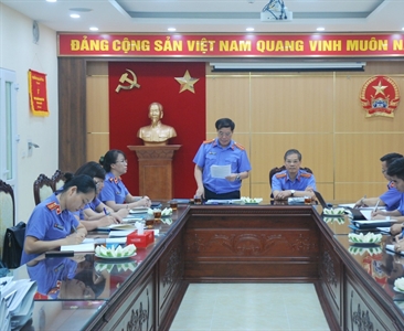 Viện KSND thành phố Hà Nội kiểm tra công tác phòng, chống tham nhũng, tiêu...