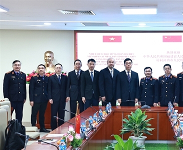 VKSND TP Hà Nội tiếp Đoàn đại biểu VKSND tỉnh Phúc Kiến, Trung Quốc