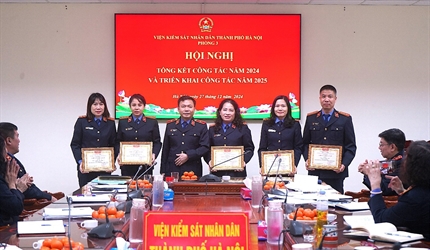 Phòng 3 Viện KSND thành phố Hà Nội tổ chức Hội nghị triển khai công tác...