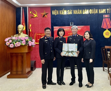 Viện KSND quận Nam Từ Liêm tổ chức gặp mặt đồng chí Phó viện trưởng Viện...