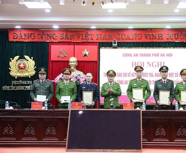 Đấu tranh phòng chống tội phạm công nghệ cao tại quận Cầu Giấy