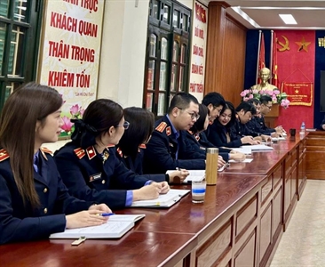 Chi bộ Viện KSND quận Nam Từ Liêm tổ chức sinh hoạt chuyên đề nghiên cứu,...