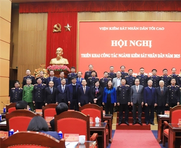 Hội nghị triển khai công tác năm 2025 của ngành Kiểm sát nhân dân
