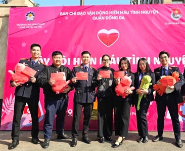 Chi đoàn Viện KSND quận Đống Đa – Hiến máu nhân đạo, niềm vui nhân đôi