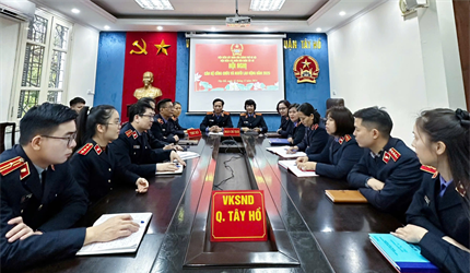 Các Viện KSND quận Tây Hồ, Viện KSND quận Nam Từ Liêm, Viện KSND quận...