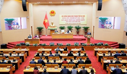 Thông qua 10 nghị quyết tại kỳ họp thứ 21 HĐND thành phố Hà Nội khóa XVI