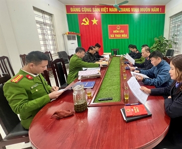 Viện KSND huyện Ứng Hòa Kiểm sát trực tiếp công tác thi hành án hình sự tại...