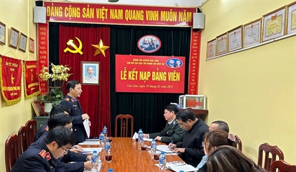 Viện KSND huyện Gia Lâm tiến hành phúc tra việc thực hiện Kết luận trực...