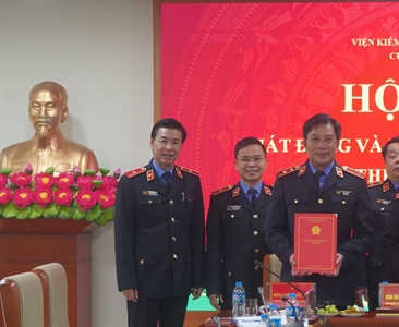 Hội nghị phát động và ký kết Giao ước thi đua của Cụm thi đua số 1 Viện KSND...