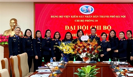 Chi bộ Phòng 10 Viện KSND thành phố Hà Nội   tổ chức thành công Đại hội...