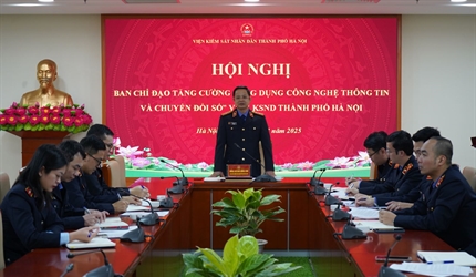 Hội nghị Ban chỉ đạo tăng cường ứng dụng Công nghệ thông tin và chuyển...