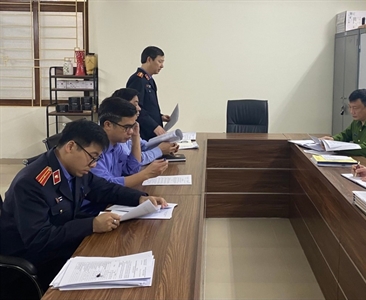 Viện KSND huyện Gia Lâm trực tiếp kiểm sát việc tạm giữ, tạm giam tại Phân...