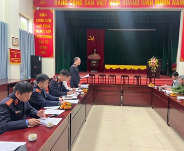 Viện KSND huyện Ứng Hòa tăng cường, nâng cao chất lượng công tác kiểm sát...