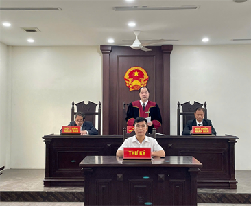 Viện KSND huyện Gia Lâm tổ chức phiên tòa  rút kinh nghiệm vụ án dân sự về...