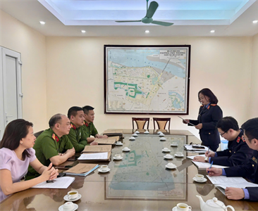 Viện KSND quận Tây Hồ thực hiện kiểm sát hoạt động thi hành án hình sự tại...