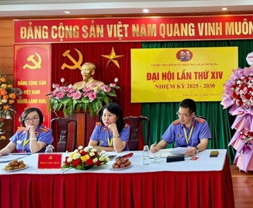 Viện KSND quận Đống Đa thực hiện công tác xây dựng, chỉnh đốn Đảng, học tập...