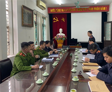 Viện KSND huyện Gia Lâm trực tiếp kiểm sát công tác thi hành án...