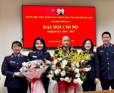 Chi bộ Phòng 2 Viện KSND thành phố Hà Nội tổ chức thành công Đại hội Chi bộ...