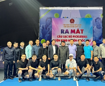 Viện KSND huyện Quốc Oai ra mắt CLB Pickleball chào mừng kỷ niệm 95 năm Ngày...