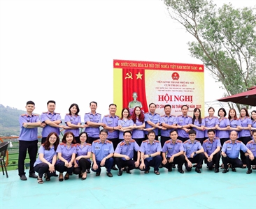 Cụm thi đua số 5 – Viện KSND thành phố Hà Nội tổ chức Hội nghị sơ kết công...