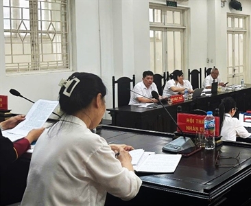 Viện KSND quận Đống Đa phối hợp với Tòa án cùng cấp tổ chức phiên tòa xét xử...