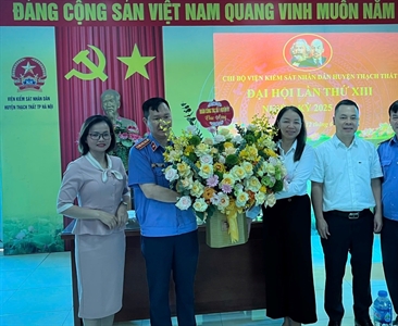 Đại hội Chi bộ Viện KSND huyện Thạch Thất lần thứ XIII (nhiệm kỳ 2025-2030)