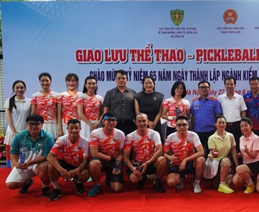 Viện KSND thành phố Hà Nội tổ chức chương trình “Giao lưu thể thao  bộ môn...