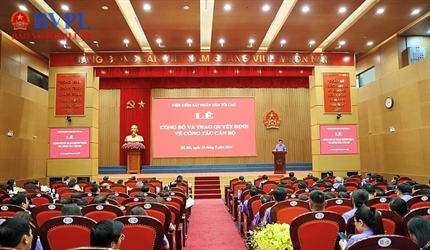 VKSND tối cao hướng dẫn chính sách, chế độ đối với công chức, viên...