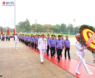 Viện kiểm sát nhân dân tối cao báo công dâng Bác