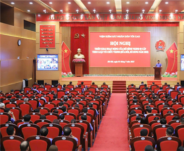 Hội nghị triển khai hoạt động của mô hình VKSND 03 cấp theo Luật Tổ chức...