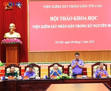 Hội thảo khoa học “Viện kiểm sát nhân dân trong kỷ nguyên mới” thành công...