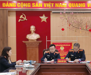 Viện KSND huyện Đông Anh tổ chức Hội nghị công chức, người lao động năm 2025