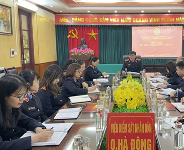 Viện KSND quận Hà Đông tổ chức Hội nghị cán bộ, công chức, người lao động và...