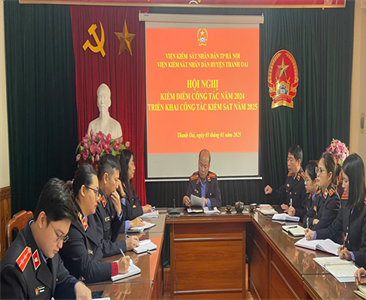 Viện KSND huyện Phú Xuyên, Ba Vì, Thanh Oai tổ chức Hội nghị tổng kết công...