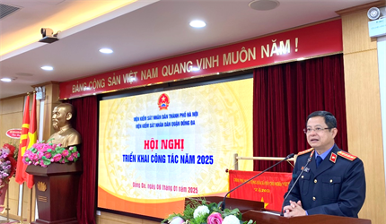 Viện KSND quận Đống Đa, Hà Đông và huyện Gia Lâm tổ chức Hội nghị triển...