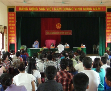 Tổ chức tuyên truyền, giáo dục pháp luật về ma túy, mại dâm  tại địa bàn xã...