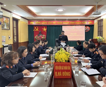 Viện kiểm sát nhân dân tối cao tổ chức phiên tòa hình sự rút kinh nghiệm...