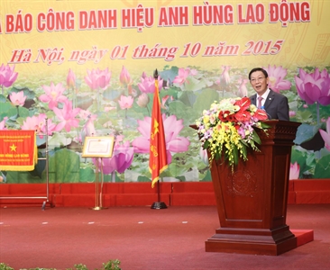 Phát biểu của Chủ tịch UBND thành phố tại buổi Gặp mặt và báo công danh hiệu...