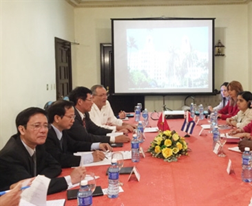 Kết quả chuyến thăm, làm việc tại Cộng hòa Cuba của đồng chí Trần Công Phàn,...