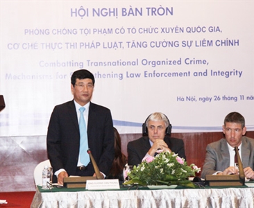 Đấu tranh phòng, chống tội phạm có tổ chức và tội phạm xuyên quốc gia trong...