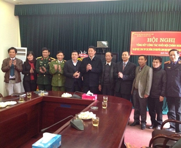 Tổng kết công tác Khối Nội chính huyện Quốc Oai năm 2015