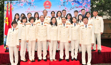 VKSND quận Hoàng Mai tổ chức lễ phát động Thi đua điểm năm 2016