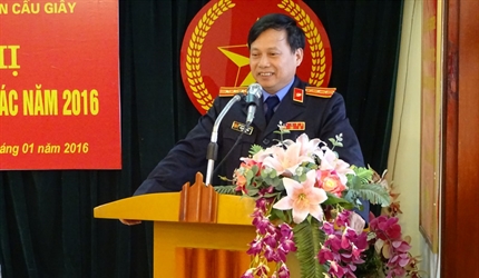 Viện KSND quận Cầu Giấy tổ chức Hội nghị triển khai nhiệm vụ công tác...