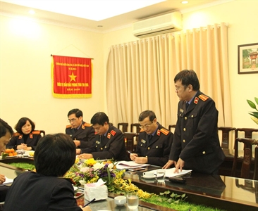 Thanh tra Viện KSND thành phố Hà Nội tổ chức Hội nghị triển khai kế hoạch...