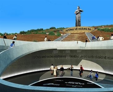 Khởi công xây dựng Khu tưởng niệm "Nghĩa sĩ Hoàng Sa"